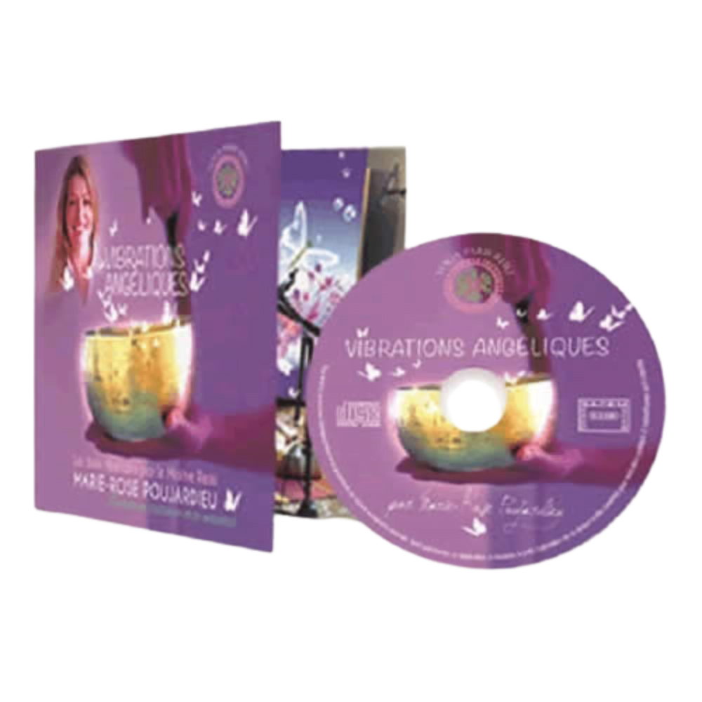 Vibrations Angéliques - Musique Méditation et Thérapeutique - 1h - CD ou MP3 - Marie-Rose Poujardieu